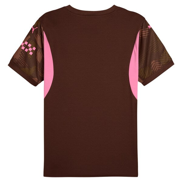 Manchester City Puma 2024/25 Replica Short Sleeve Goalkeeper Jersey - Brown