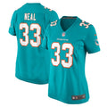 Siran Neal Miami Dolphins Nike Women's  Game Jersey -  Aqua