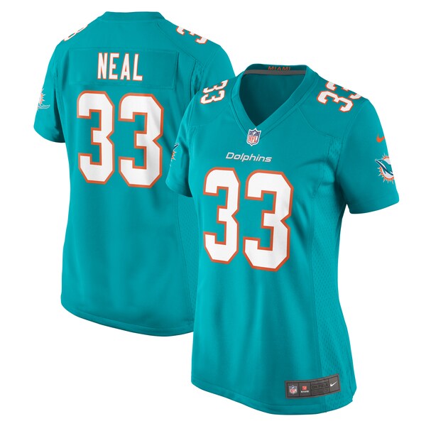 Siran Neal Miami Dolphins Nike Women's  Game Jersey -  Aqua