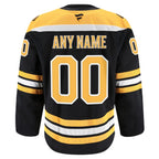 Boston Bruins  Home Authentic Pro Custom Jersey - Black/White