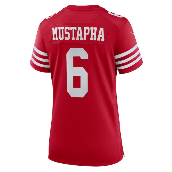 Malik Mustapha San Francisco 49ers Nike Women's  Game Jersey -  Scarlet