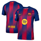 Barcelona Nike 2025/26 Home Authentic Jersey with Patch - Navy