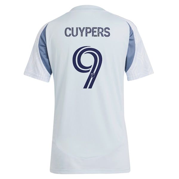 Hugo Cuypers Chicago Fire adidas Women's 2025 The Municipal Kit Replica Player Jersey - Light Blue