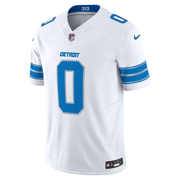 Jahmyr Gibbs Detroit Lions Nike Vapor F.U.S.E. Limited Jersey - White/Black/Blue