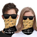 SAINTS FACE MASK BANDANAS