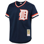 Alan Trammell Detroit Tigers 1984 Authentic Cooperstown Collection Mesh Batting Practice Jersey - Navy