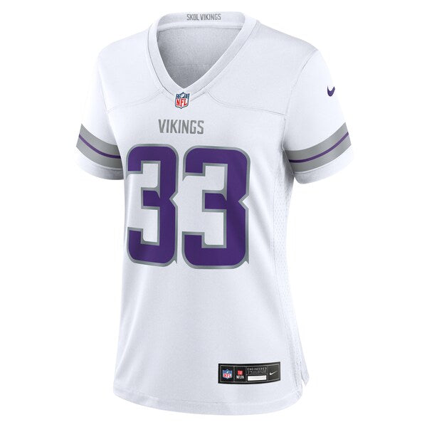 Aaron Jones Minnesota Vikings Nike Women's Alternate Game Player Jersey - White