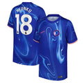 Christopher Nkunku Chelsea Nike Youth 2024/25 Home Replica Player Jersey - Blue