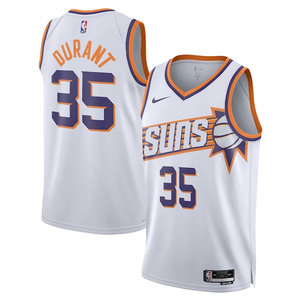 Kevin Durant Phoenix Suns Nike Unisex Swingman Jersey - Association Edition - White/Purple