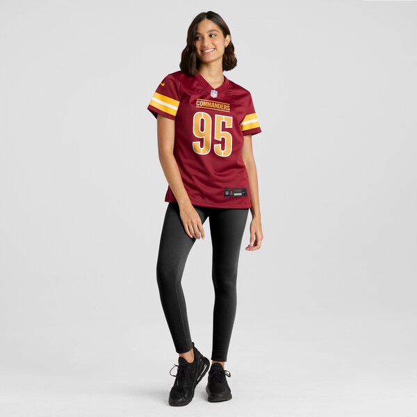 Jer'Zhan Newton Washington Commanders Nike Women's  Game Jersey -  Burgundy