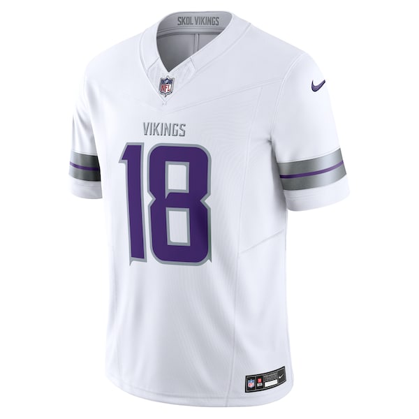 Justin Jefferson Minnesota Vikings Nike Alternate Vapor F.U.S.E. Limited Jersey - White