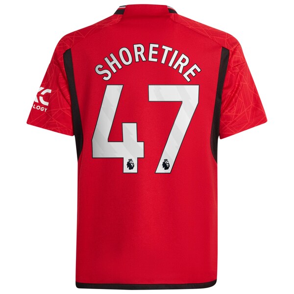 Shola Shoretire Manchester United adidas Youth Replica Player Jersey – Red