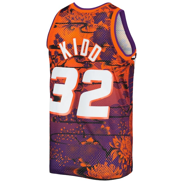 Jason Kidd Phoenix Suns 1999/00 Hardwood Classics Lunar New Year Swingman Jersey - Orange