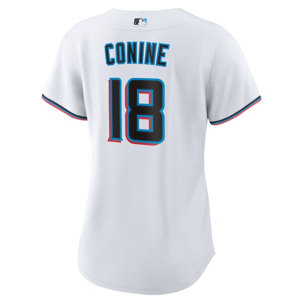 Griffin Conine Miami Marlins Nike Women's Home Replica Jersey - White