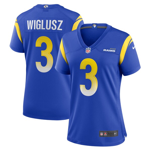 Sam Wiglusz Los Angeles Rams Nike Women's Game Jersey -  Royal