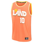 Darius Garland Cleveland Cavaliers  2025/26 City Edition Fast Break Jersey - Orange