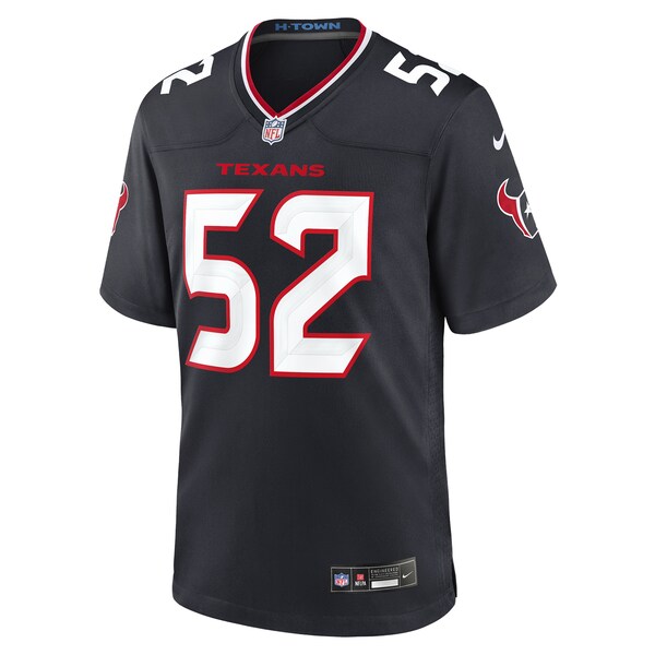 Darrell Taylor Houston Texans Nike Team Game Jersey -  Navy
