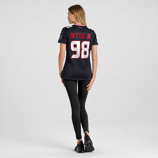 Tim Settle Jr. Houston Texans Nike Women's Team Game Jersey -  Navy