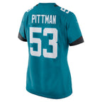 Anthony Pittman Jacksonville Jaguars Nike Women's Team Game Jersey -  Teal