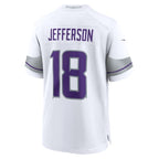 Justin Jefferson Minnesota Vikings Nike Alternate Game Player Jersey - White