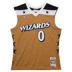 Gilbert Arenas Washington Wizards  2006/07 Hardwood Classics Swingman Jersey - Gold