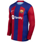 Ronald Araujo Barcelona Nike 2023/24 Home Replica Long Sleeve Jersey - Royal