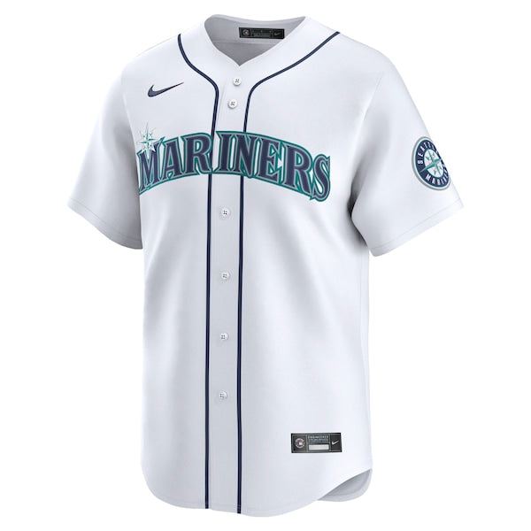 J.P. Crawford Seattle Mariners Nike Home Limited Player Jersey - White