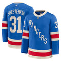Igor Shesterkin New York Rangers  Centennial Premium Jersey - Blue