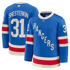 Igor Shesterkin New York Rangers  Centennial Premium Jersey - Blue