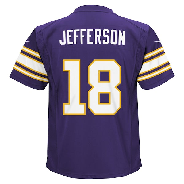 Justin Jefferson Minnesota Vikings Nike Toddler Alternate Game Jersey - Purple