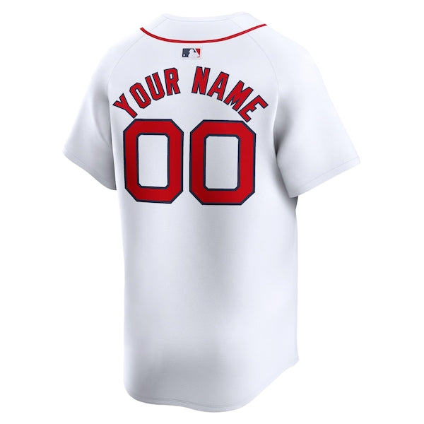 Boston Red Sox Nike Home Limited Custom Jersey - White