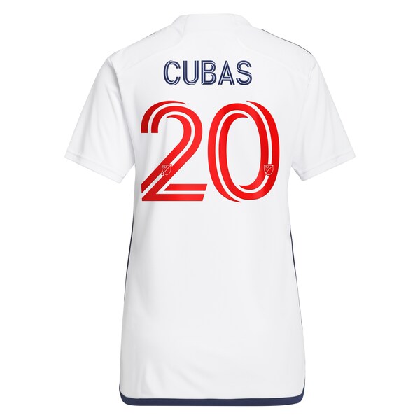 Andrés Cubas Vancouver Whitecaps FC adidas Women's 2024 Bloodlines Replica Player Jersey - White