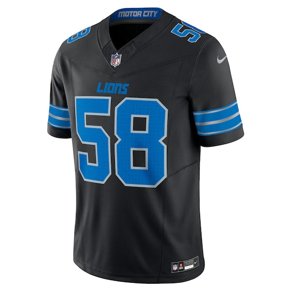 Penei Sewell Detroit Lions Nike Vapor F.U.S.E. Alternate Limited Jersey - Black