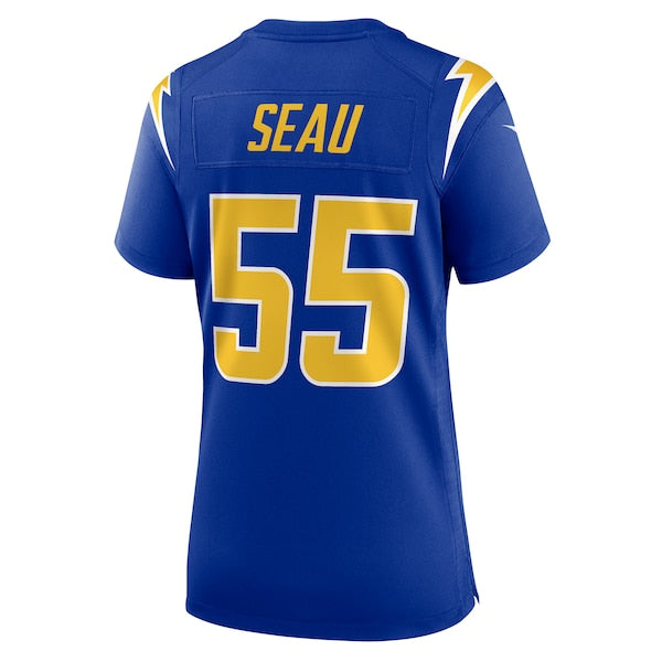 Junior Seau Los Angeles Chargers Nike Women's Retired Game Jersey - Royal/Powder Blue