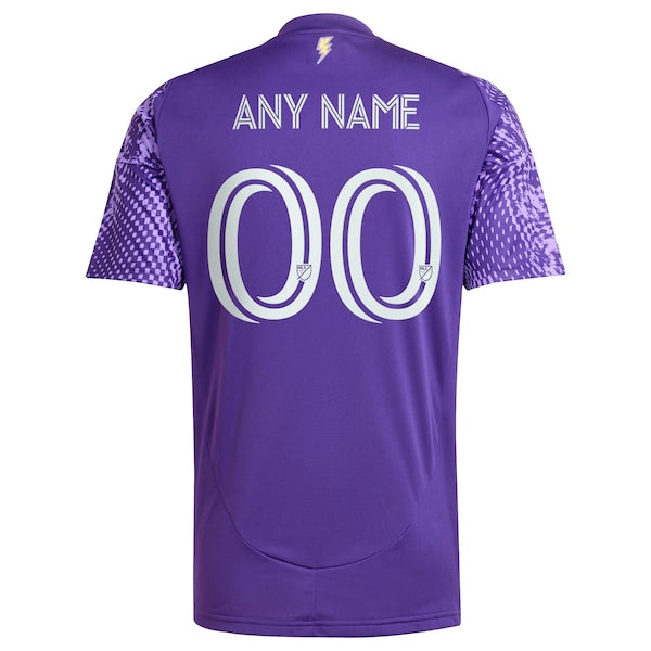 Orlando City SC adidas 2025 Perfect Storm Replica Custom Jersey - Purple