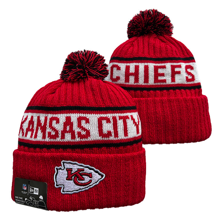 KANSAS CITY CHIEFS KNIT HAT