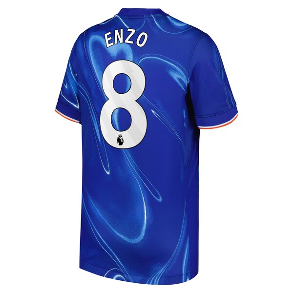 Enzo Fernández Chelsea Nike Youth 2024/25 Home Replica Player Jersey - Blue