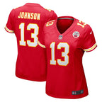 Nazeeh Johnson Kansas City Chiefs Nike Women's Game Player Jersey - Red