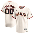 San Francisco Giants Nike Home Limited Custom Jersey - Cream
