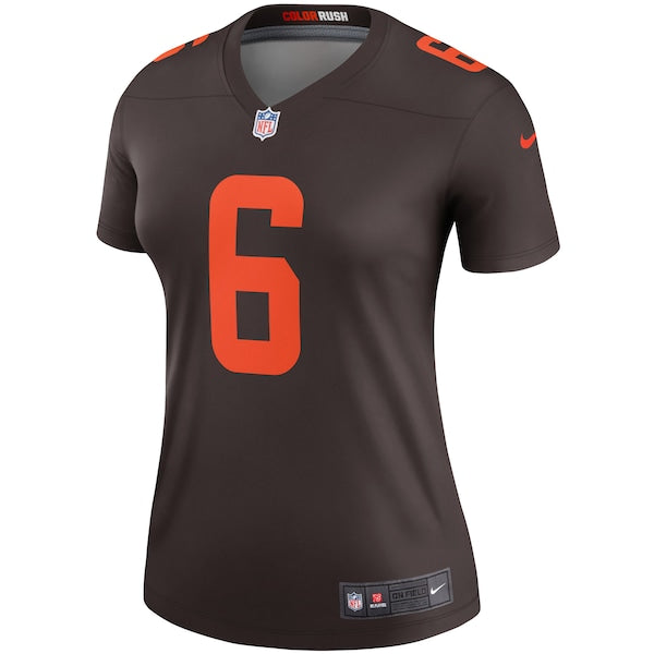 Baker Mayfield Cleveland Browns Nike Women's Alternate Legend Jersey - Brown