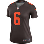 Baker Mayfield Cleveland Browns Nike Women's Alternate Legend Jersey - Brown
