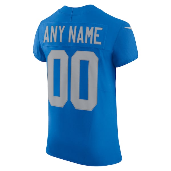 Detroit Lions Nike Alternate Vapor F.U.S.E. Elite Custom Jersey -  Blue