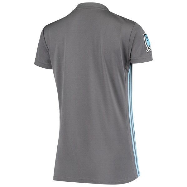 Minnesota United FC adidas Women's 2018/19 Replica Primary Jersey - Gray