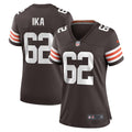 Siaki Ika Cleveland Browns Nike Women's Team Game Jersey -  Brown