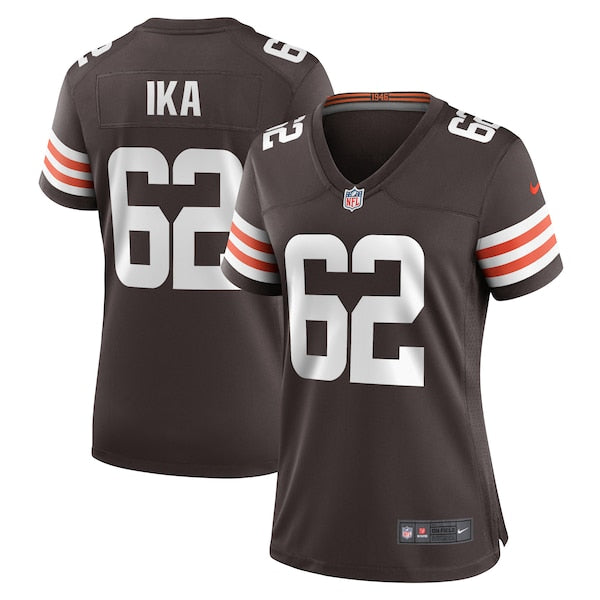 Siaki Ika Cleveland Browns Nike Women's Team Game Jersey -  Brown