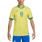 Brazil National Team Nike 2024 Home Stadium Replica Jersey – Yellow