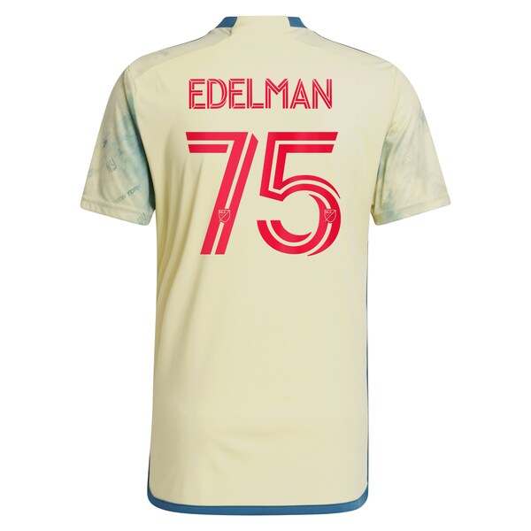 Daniel Edelman New York Red Bulls adidas 2024 Daniel Patrick Kit Replica Jersey - Yellow