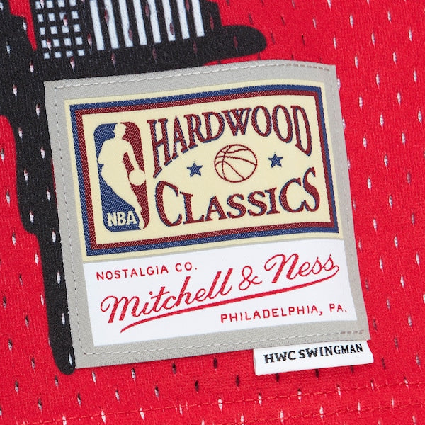 Chicago Bulls x Tats Cru Hardwood Classics Fashion Jersey - Red