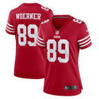 Charlie Woerner San Francisco 49ers Nike Women's  Game Jersey -  Scarlet