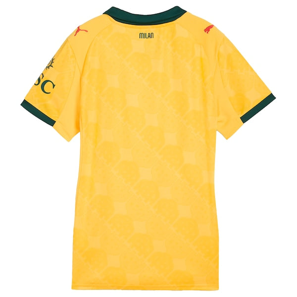AC Milan Puma Women's 2025/26 Third Replica Jersey - Yellow